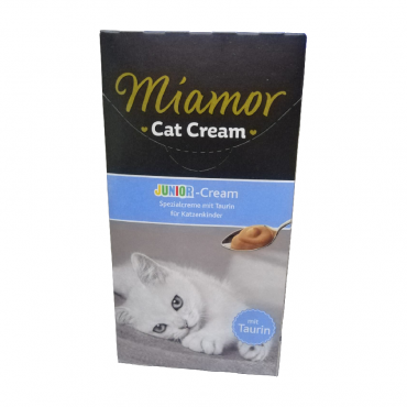 Miamor Cream Junior Taurin Kedi Ödül Maması 6X15 gr