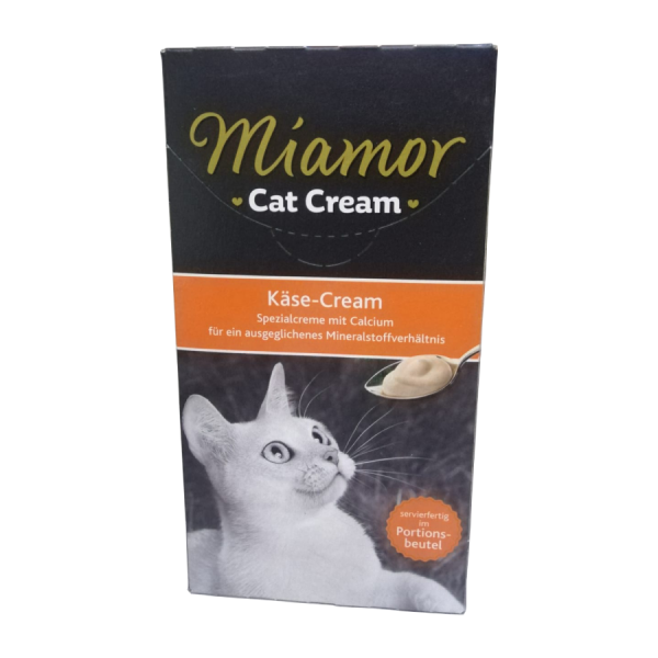 Miamor Cream Peynirli Kedi Ödül Maması 6X15 gr