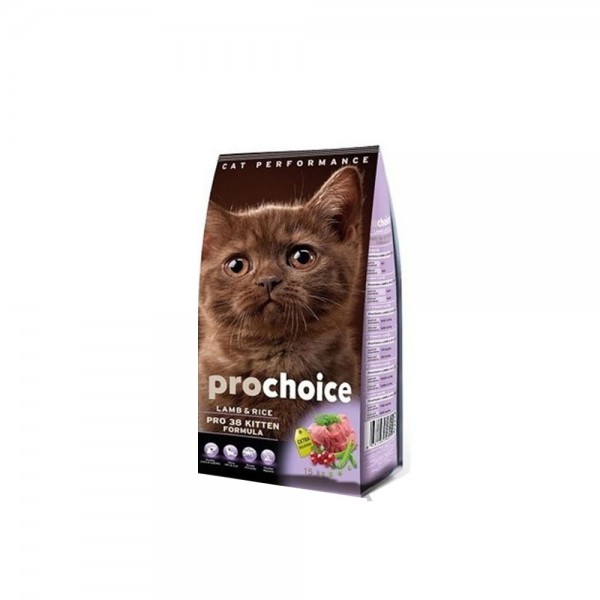 Pro Choice Pro 38 Kuzu Etli Yavru Kedi Maması 15 Kg