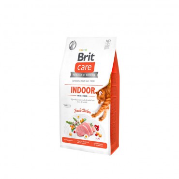 Brit Care Brit Grain Free Indoor Anti Stress Tavuklu Kedi Maması 2 kg