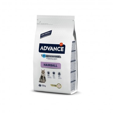 ADVANCE CAT ADULT HAIRBALL T&R 1,5KG