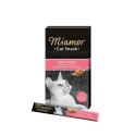 Miamor Cream Somonlu Kedi Ödül Maması 6X15 gr