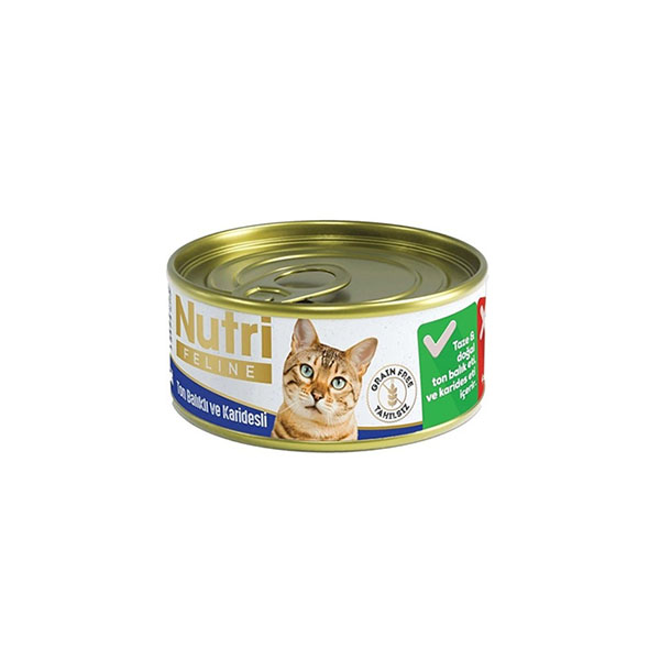 Nutri Feline Ton Balıklı Karidesli Kedi Konservesi 85 gr