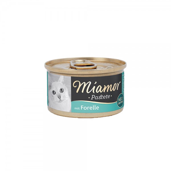 Miamor Pastete Alabalıklı Yetişkin Kedi Konservesi 85 Gr (3 ADET)